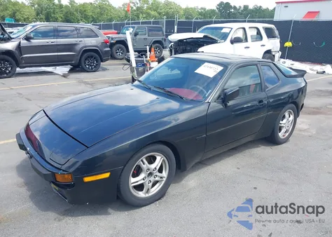 1986 Porsche 944 из США, поврежденный, VIN WP0AA0946GN456394
